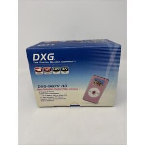 DXG-567V HD High Definition Video Camera 5 MP NEW In Pink